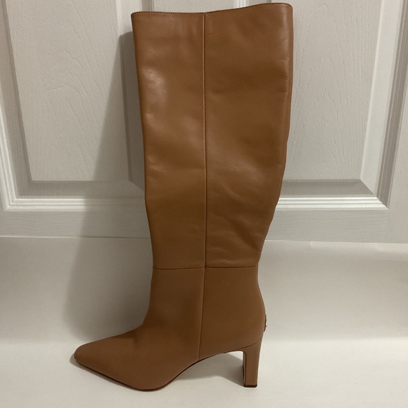 Sam Edelman Sylvia Knee High Boot in Luxe Tan Leather, 10M - Picture 2 of 10